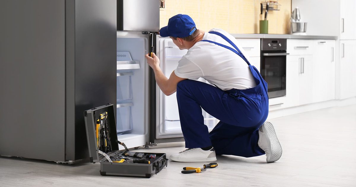 Refrigerator start relay replacement